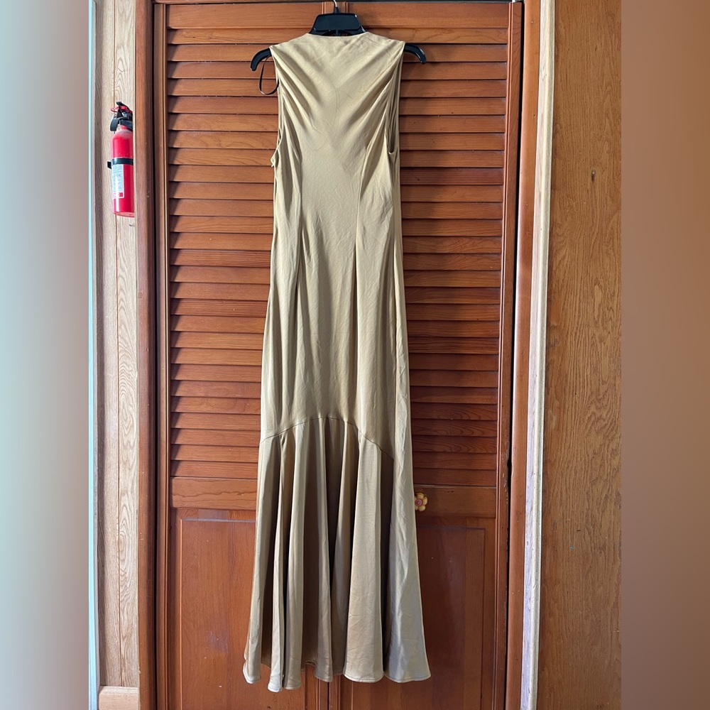 DONNA KARAN COWL NECK GOWN. Size 10 Women 
#186 - Picture 8 of 8